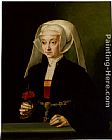 Portrait of a Young Woman by Barthel Bruyn